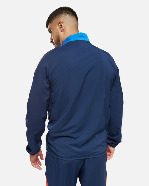 Veste de survêtement Juventus 2024/2025 - Bleu/Orange - FootKorner Testing