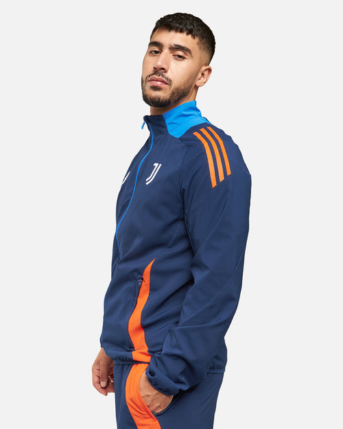 Veste de survêtement Juventus 2024/2025 - Bleu/Orange - FootKorner Testing
