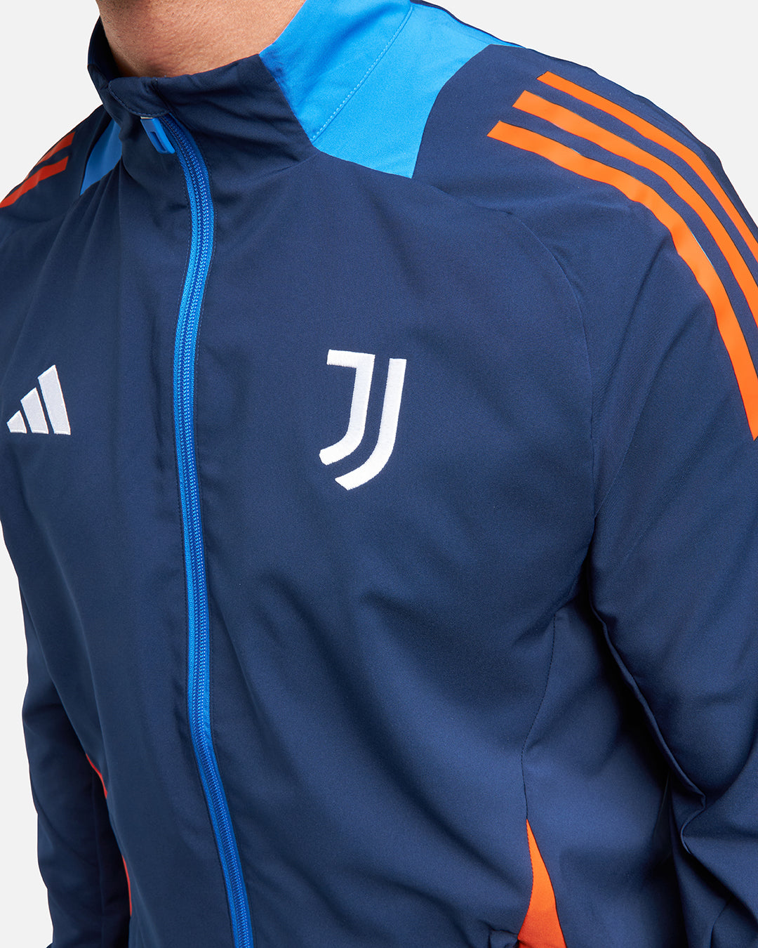 FootKorner TestingVeste de survêtement Juventus 2024/2025 - Bleu/Orange