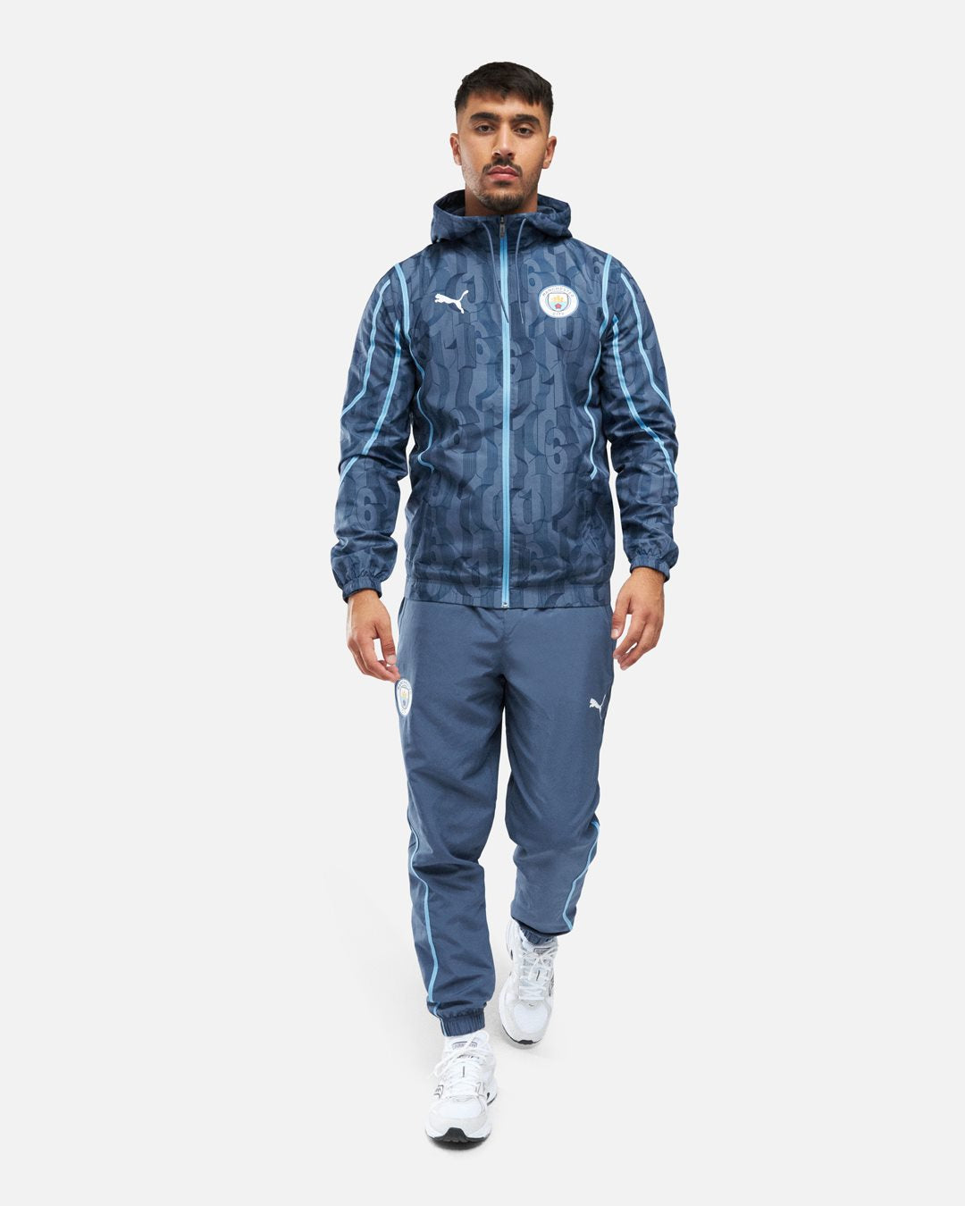 FootKorner TestingVeste de survêtement Manchester City 2024/2025 - Bleu