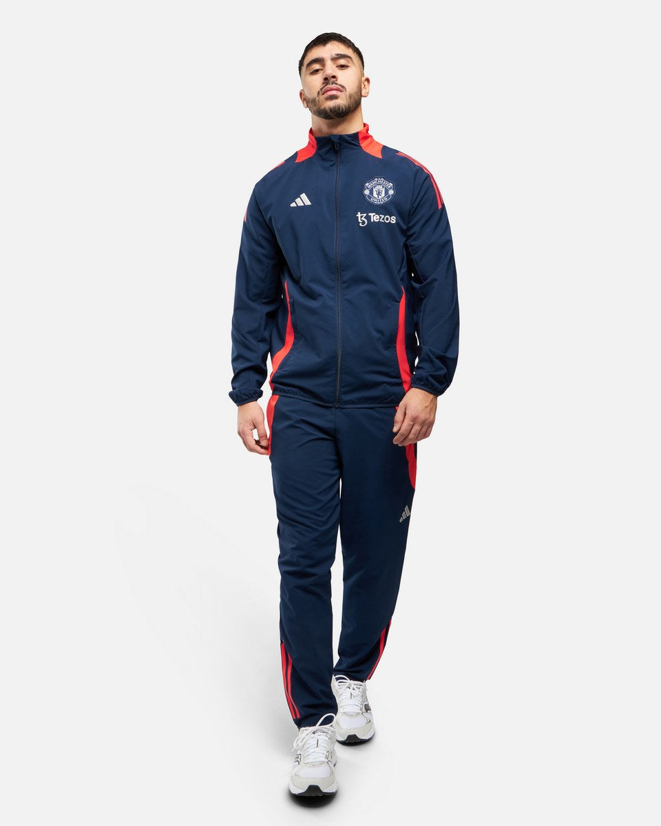 FootKorner TestingVeste de survêtement Manchester United 2024/2025 - Bleu/Orange