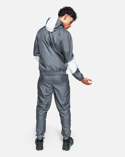 Veste de survêtement OM 2023/2024 - Gris/Blanc - FootKorner Testing