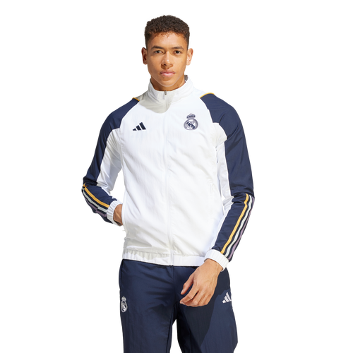 Veste de survêtement Real Madrid - Blanc/Bleu/Jaune - FootKorner Testing