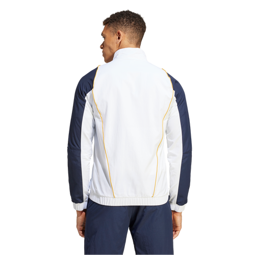 Veste de survêtement Real Madrid - Blanc/Bleu/Jaune - FootKorner Testing