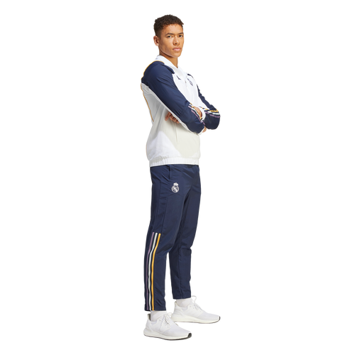 Veste de survêtement Real Madrid - Blanc/Bleu/Jaune - FootKorner Testing