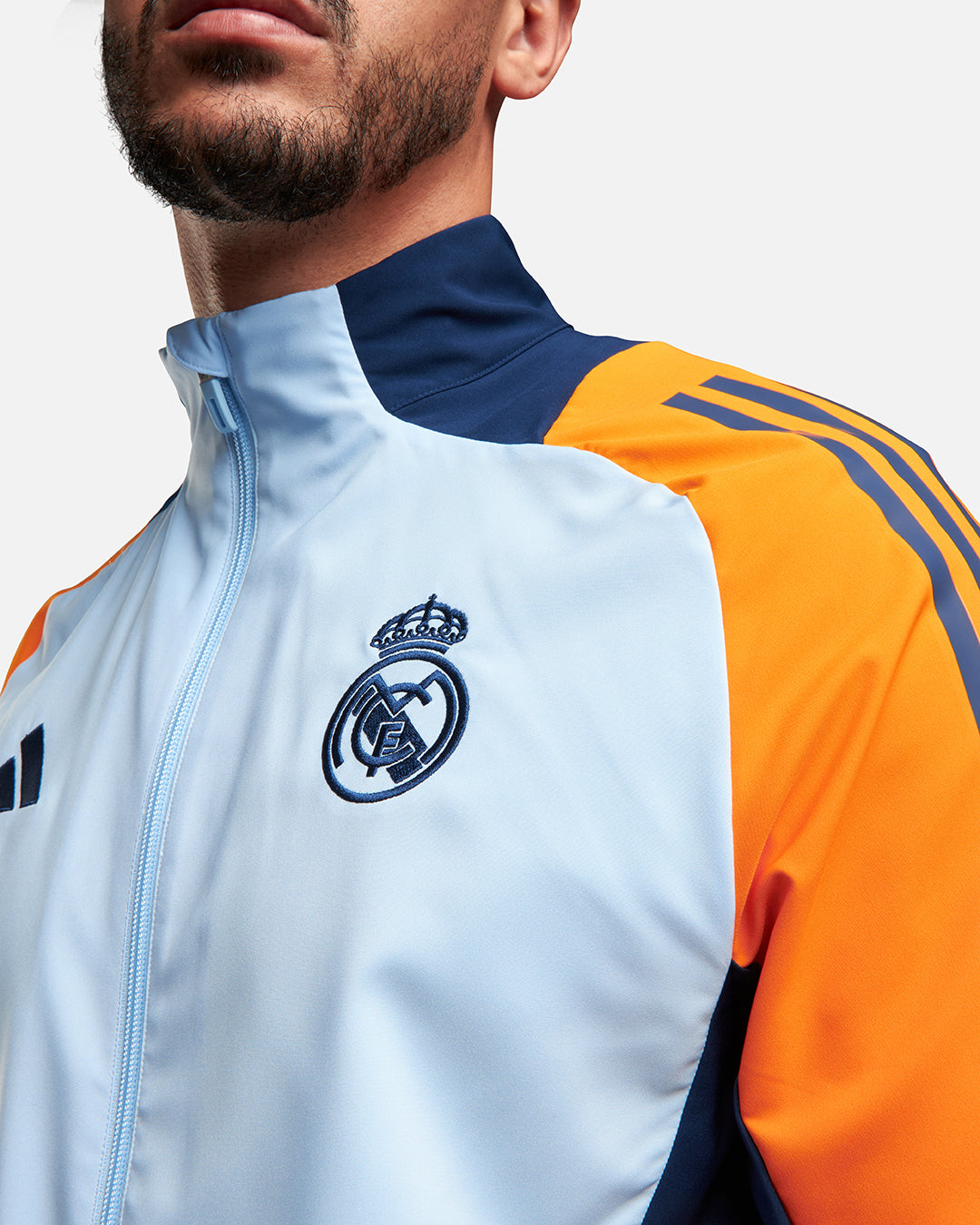 FootKorner TestingVeste de survêtement Real Madrid 2024/2025 - Bleu/Jaune