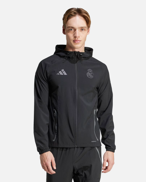 Veste de survêtement Real Madrid - Noir - FootKorner Testing