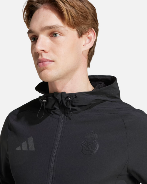 Veste de survêtement Real Madrid - Noir - FootKorner Testing