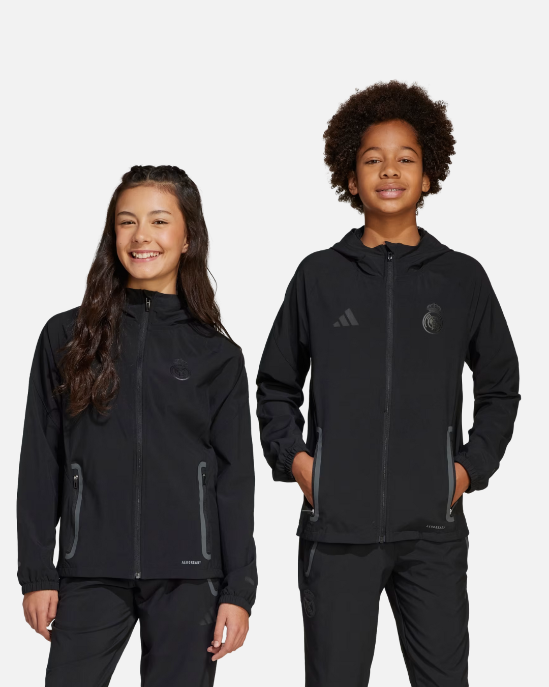 FootKorner TestingVeste de survêtement Real Madrid Junior  2024/2025 - Noir