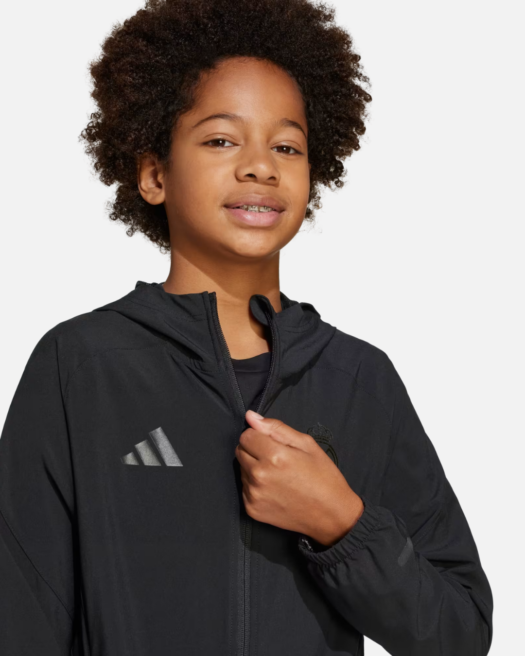 FootKorner TestingVeste de survêtement Real Madrid Junior  2024/2025 - Noir