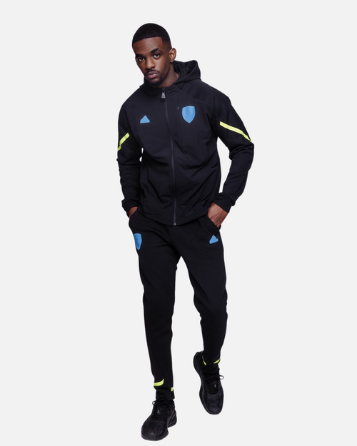Veste d'entrainement Arsenal - Noir/Bleu/Jaune - FootKorner Testing