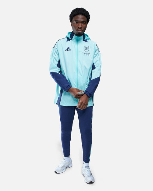 Veste Coupe-Vent Arsenal 2024/2025 - Bleu - FootKorner Testing