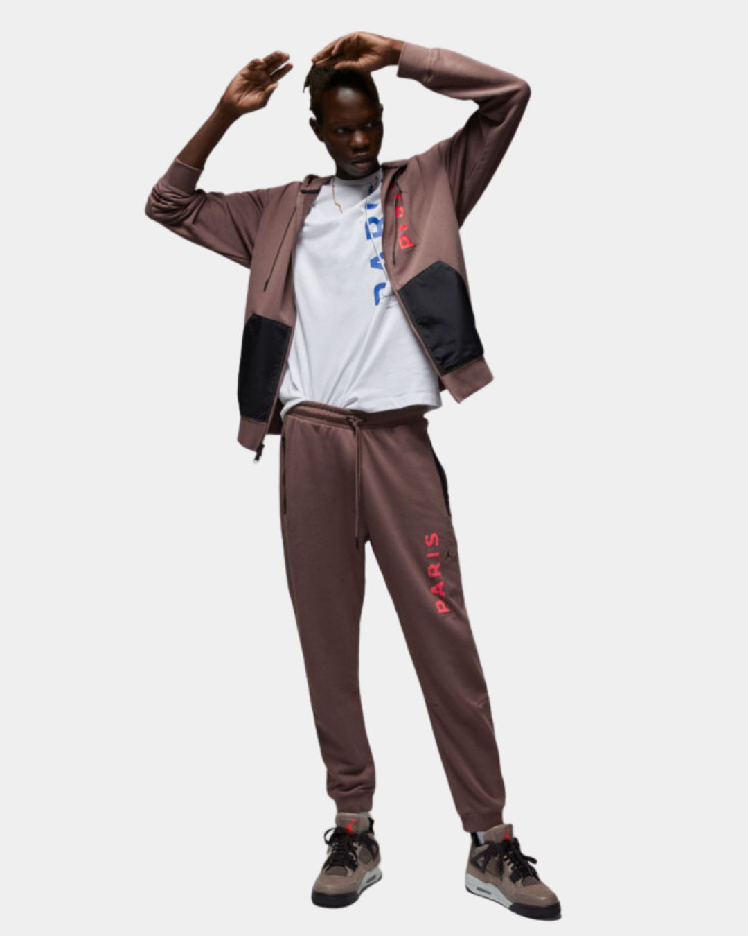 FootKorner TestingVeste d'entrainement PSG x Jordan - Marron