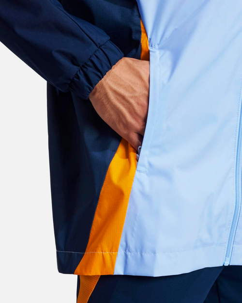 Veste Coupe-Vent Real Madrid 2024/2025 - Bleu/Jaune - FootKorner Testing