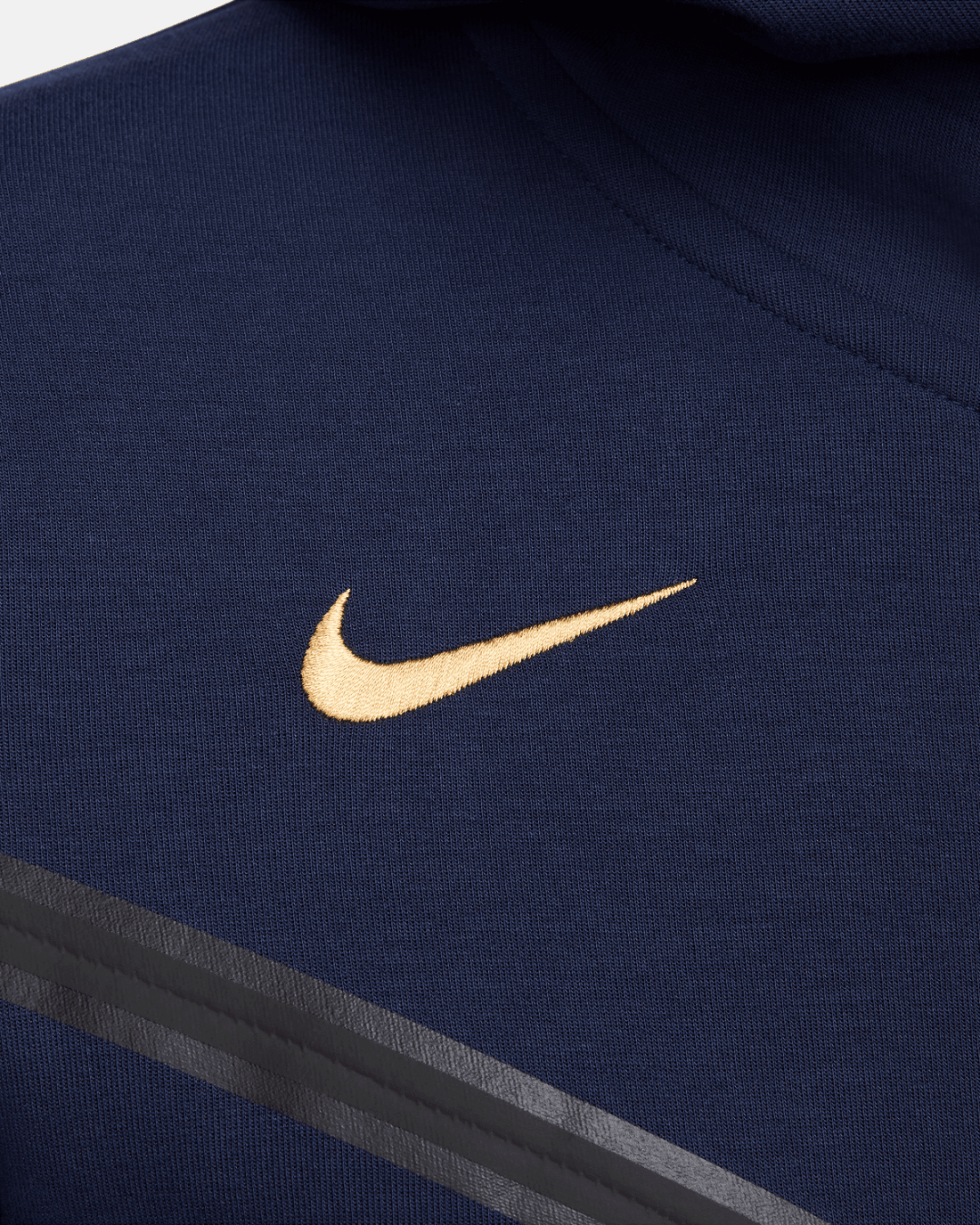 FootKorner TestingVeste Equipe de France Tech fleece 2024/2025 - Bleu/Or