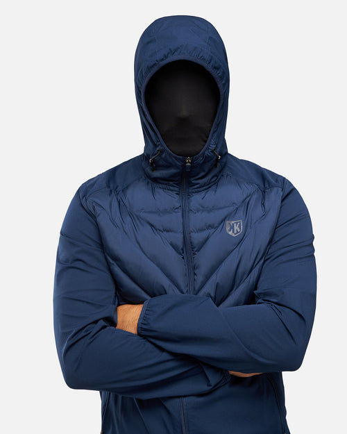 Veste FK Swat III cagoule intégrée - Marine - FootKorner Testing