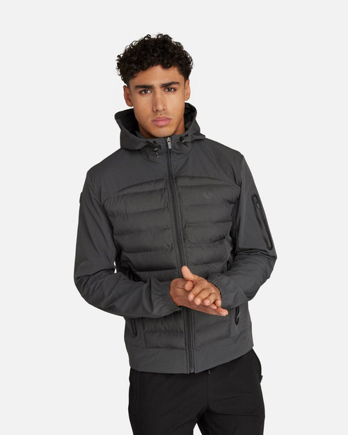 Veste FK Swat II cagoule intégrée - Gris - FootKorner Testing