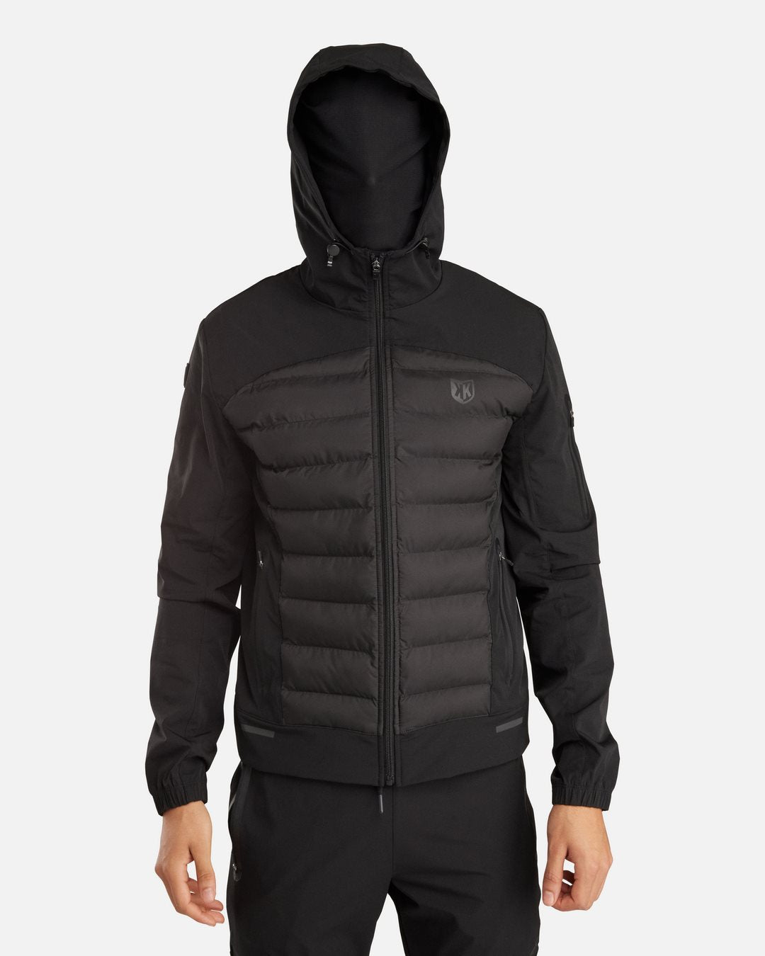 FootKorner TestingVeste FK Swat II cagoule intégrée - Noir