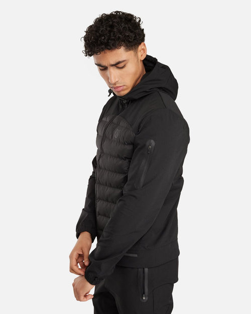 Veste FK Swat II cagoule intégrée - Noir - FootKorner Testing