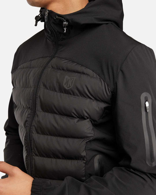 Veste FK Swat II cagoule intégrée - Noir - FootKorner Testing