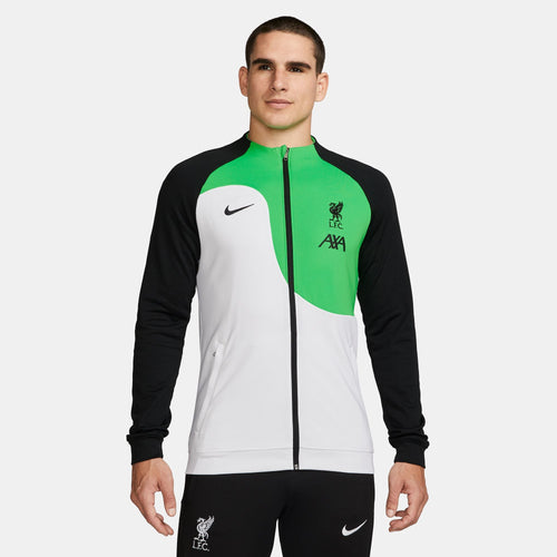 Veste Liverpool FC Academy Pro - Noir/Vert/Blanc - FootKorner Testing