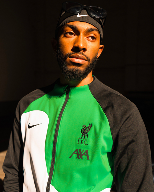 Veste Liverpool FC Academy Pro - Noir/Vert/Blanc - FootKorner Testing