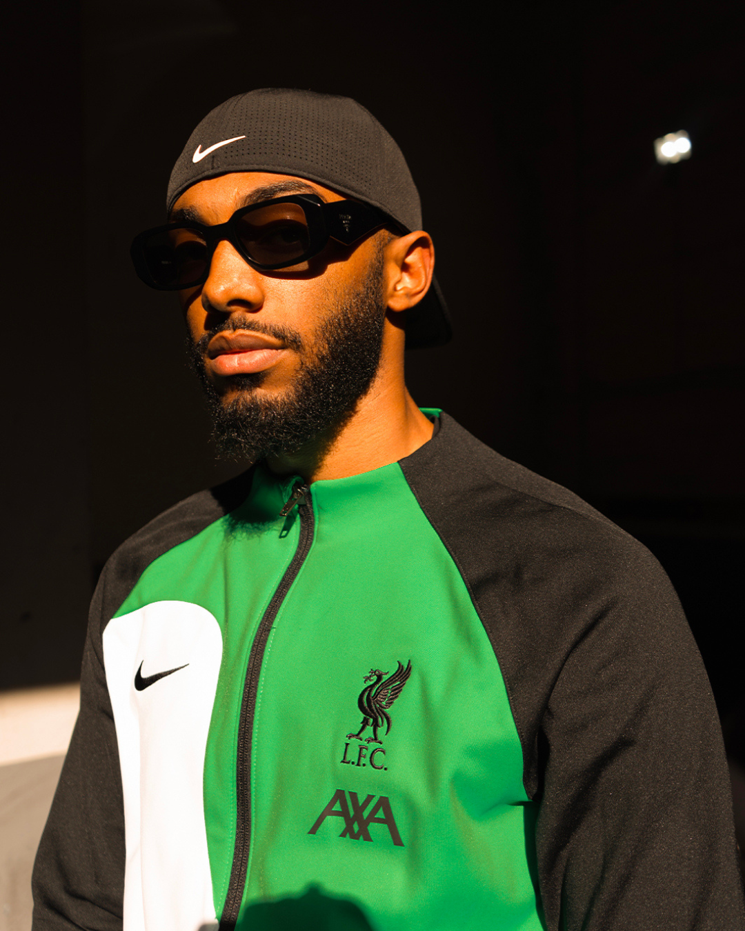 FootKorner TestingVeste Liverpool FC Academy Pro - Noir/Vert/Blanc