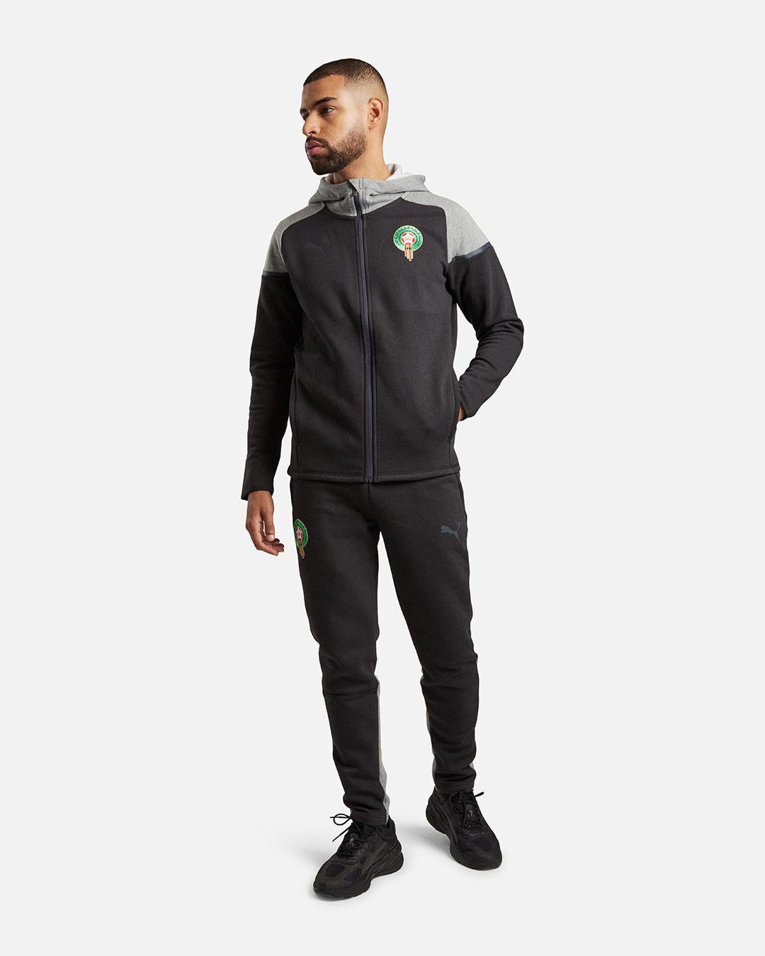 FootKorner TestingVeste Maroc - Noir/Gris
