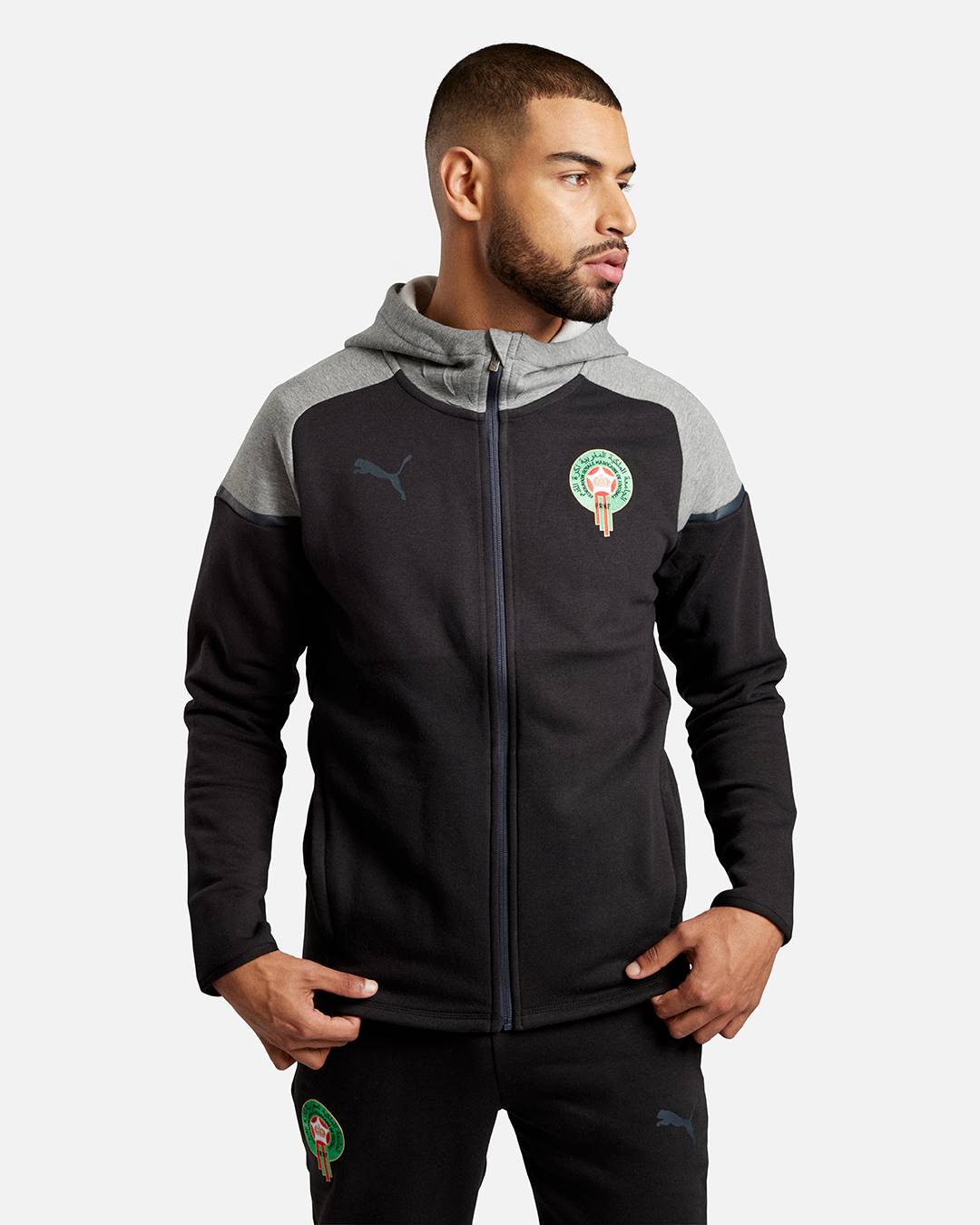 FootKorner TestingVeste Maroc - Noir/Gris