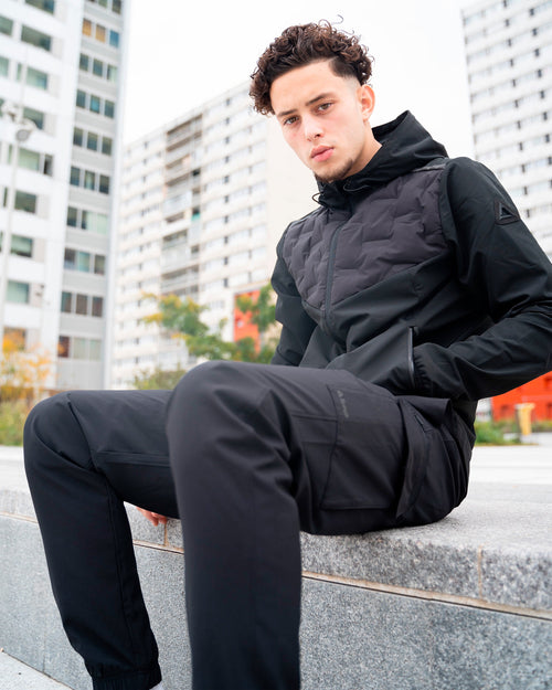 Veste matelassée Scampia Niro - Noir - FootKorner Testing