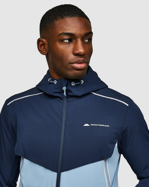 Veste Monterrain Refraction - Bleu - FootKorner Testing