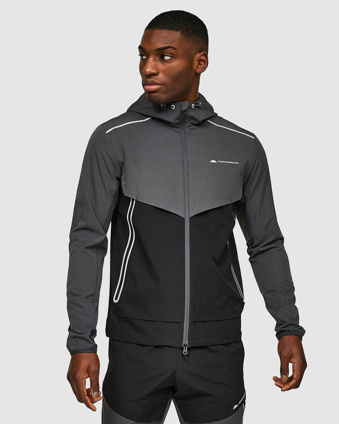 FootKorner TestingVeste Monterrain Refraction - Noir/Gris