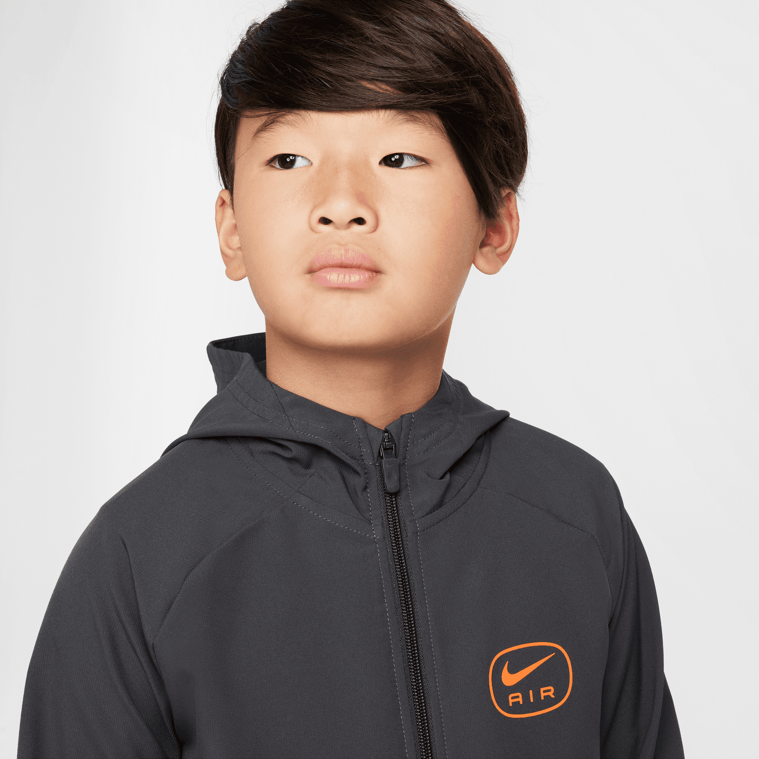 FootKorner TestingVeste Nike Swoosh Air Junior - Noir/Orange