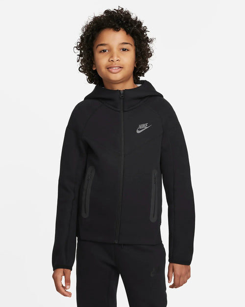 Veste Nike Tech Fleece Junior - Noir - FootKorner Testing