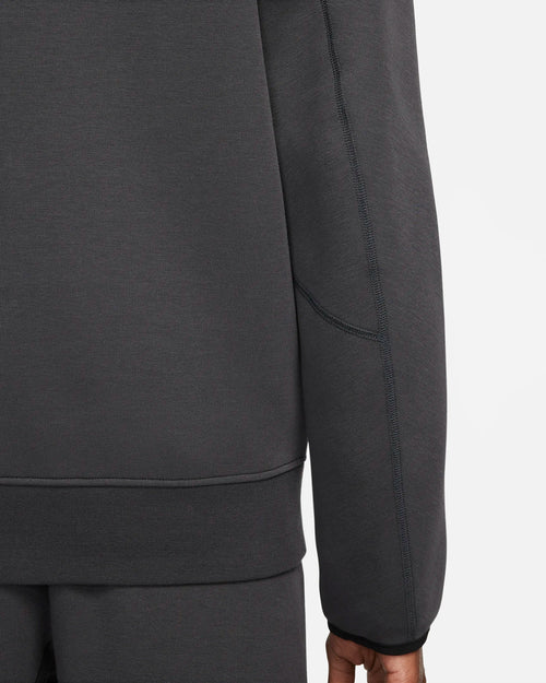 Veste Nike Tech Fleece Windrunner - Noir/Gris Anthracite - FootKorner Testing
