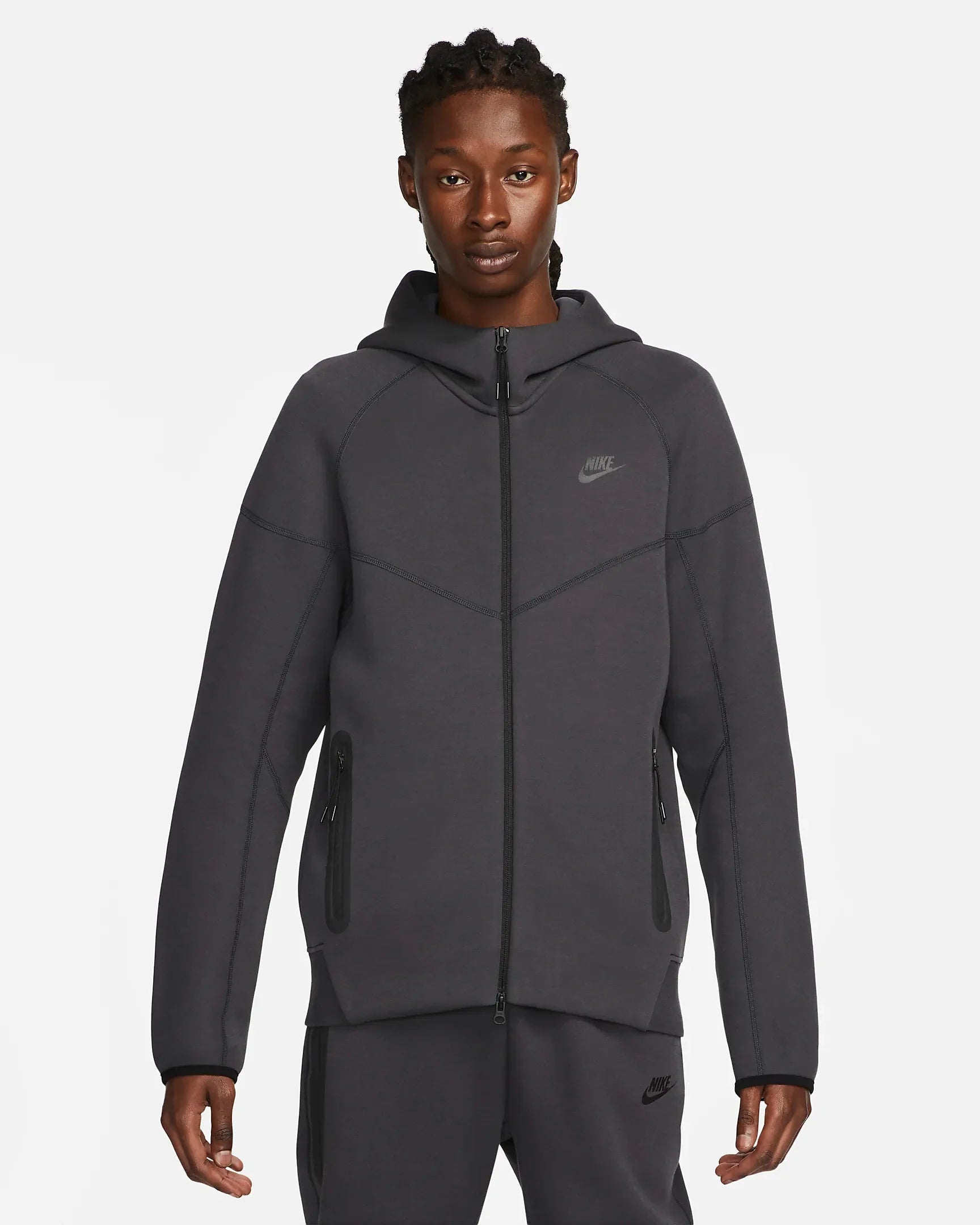 FootKorner TestingVeste Nike Tech Fleece Windrunner - Noir/Gris Anthracite