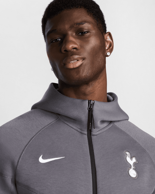 Veste Nike Tottenham Tech Fleece Windrunner 2024/2025 - Gris - FootKorner Testing