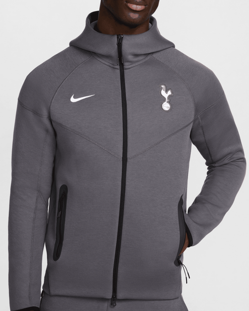 Veste Nike Tottenham Tech Fleece Windrunner 2024/2025 - Gris - FootKorner Testing