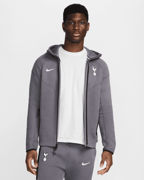 Veste Nike Tottenham Tech Fleece Windrunner 2024/2025 - Gris - FootKorner Testing