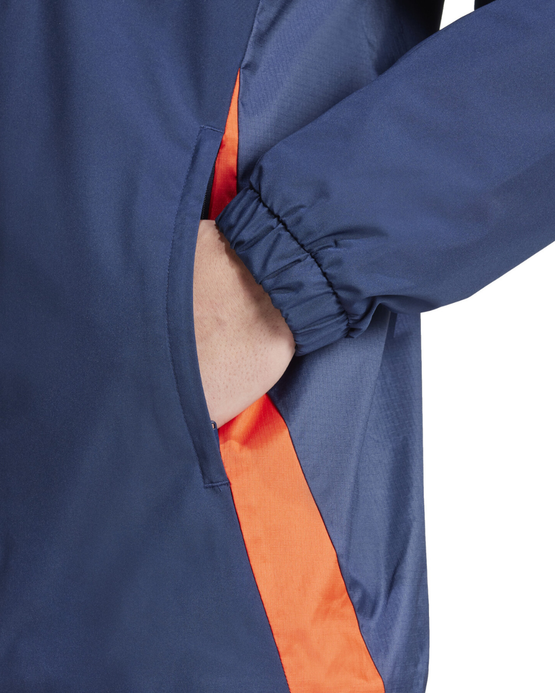 FootKorner TestingVeste de survêtement Manchester United 2024/2025 - Orange/Bleu