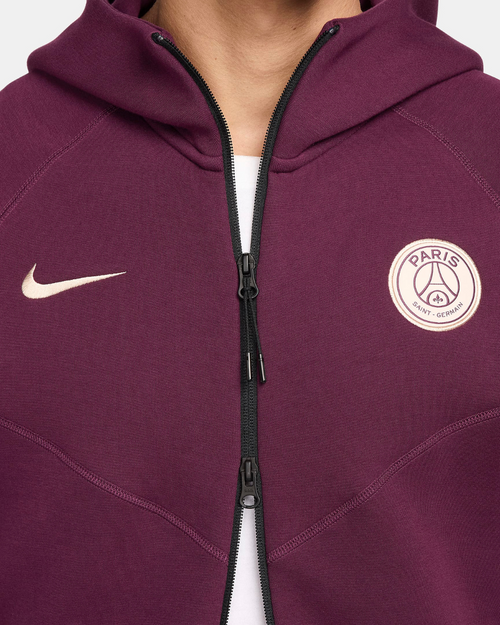 Veste PSG Tech Fleece Windrunner 2024/2025 - Bordeaux - FootKorner Testing