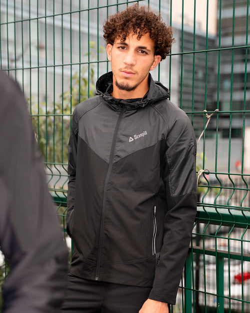 Veste Scampia Strada - Noir - FootKorner Testing