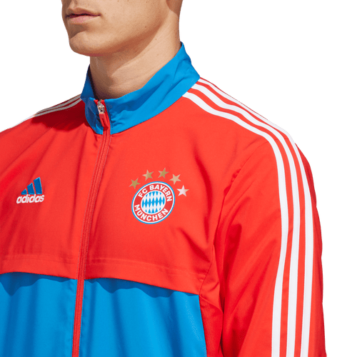 Veste de survêtement Bayern Munich 2022/2023 - Rouge/Bleu - FootKorner Testing