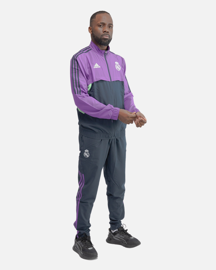FootKorner TestingVeste de survêtement Real Madrid Condivo 2022/2023 - Violet/Noir/Blanc