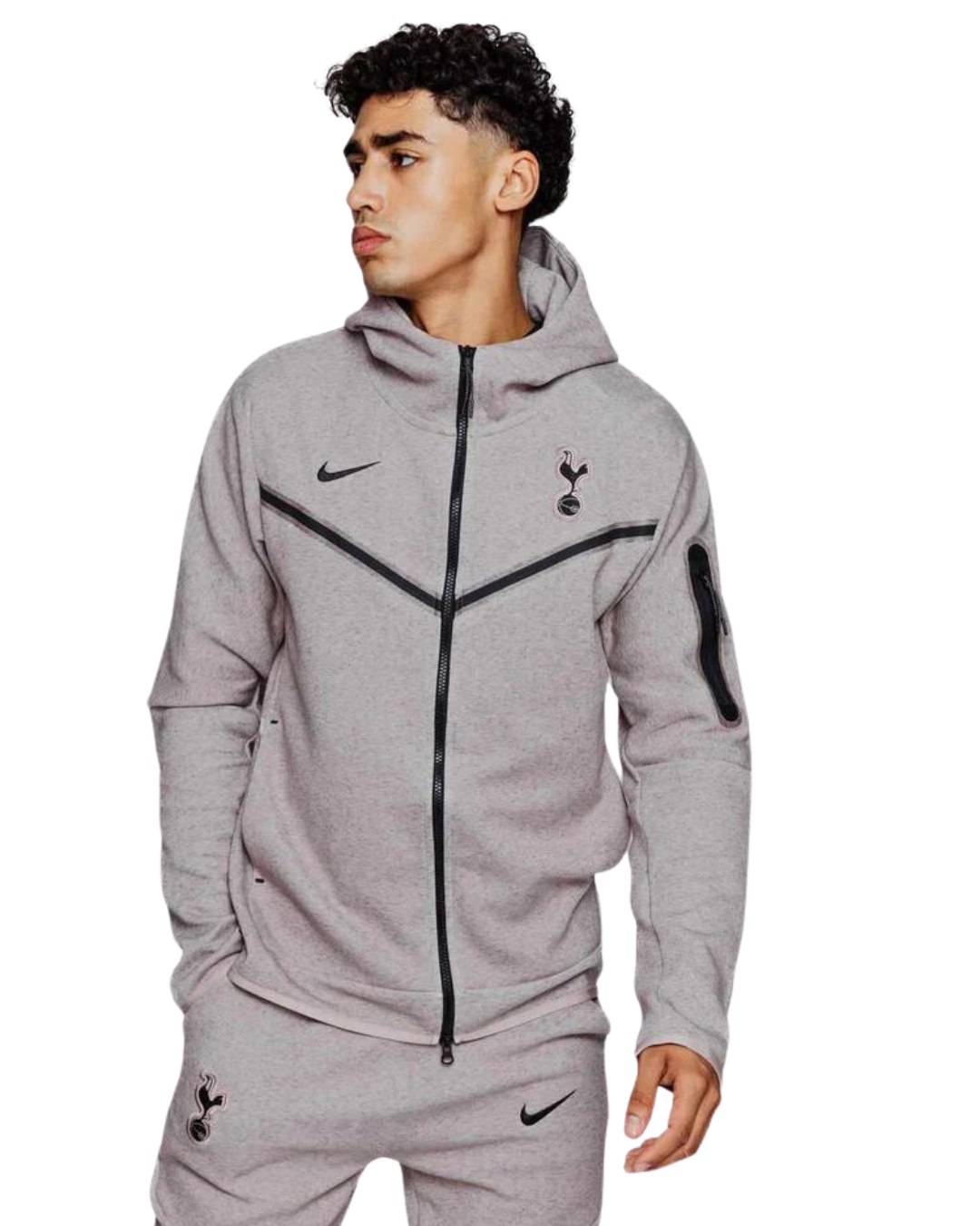 FootKorner TestingVeste Tottenham Tech Fleece  - Taupe