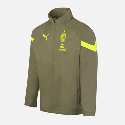 Veste Coupe-Vent Milan AC 2022/2023 - Kaki - FootKorner Testing