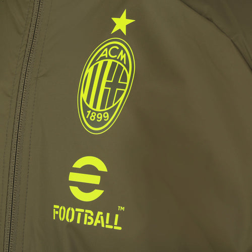 Veste Coupe-Vent Milan AC 2022/2023 - Kaki - FootKorner Testing