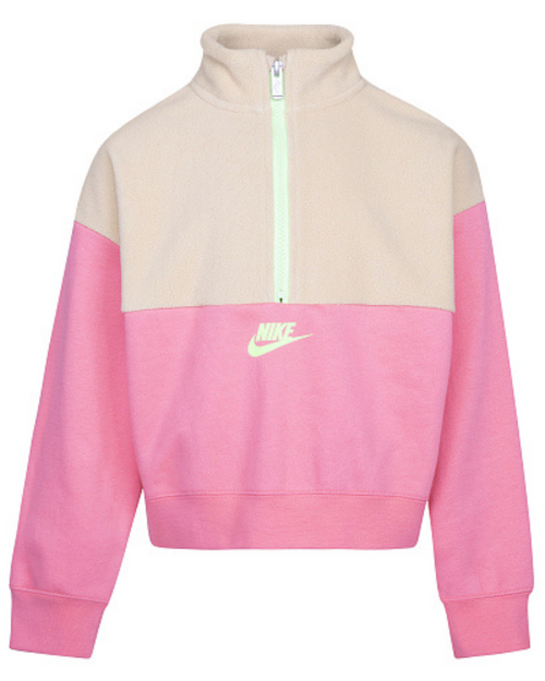 Sweat Nike Fleece Enfant- Rose - FootKorner Testing