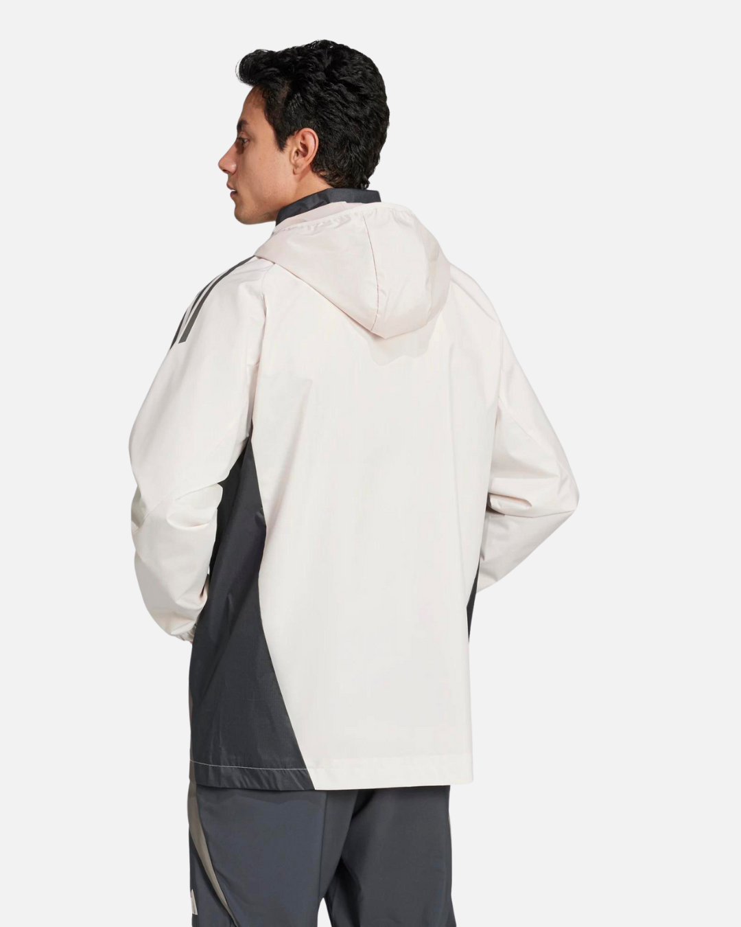 FootKorner TestingVeste Coupe-Vent Real Madrid 2024/2025 - Beige