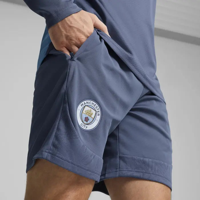 FootKorner TestingShort d'entrainement Manchester City 2024/2025 - Bleu